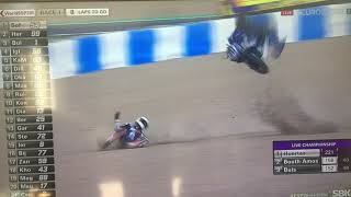 World ssp300 crash Jerez [upl. by Molton]