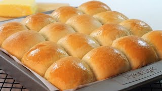 BUTTERSOFT BUNS So Easy To Make Bread [upl. by Airetnahs]