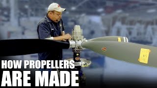 HOW PROPELLERS ARE MADE Hartzell Propeller [upl. by Halyk]