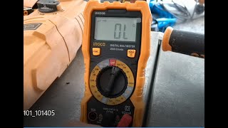 Digital Multimeter INGCO DM200 [upl. by Greeson]