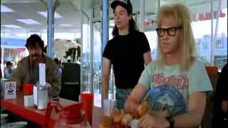 Waynes World Donut Head man scene [upl. by Laet]