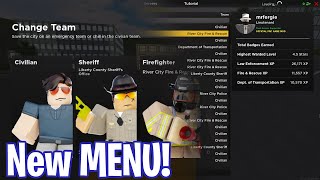 Full Guide New ERLC MENU Game Settings amp MORE  Liberty County Update Roblox [upl. by Sivie]