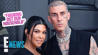 Why Kourtney Kardashian amp Travis Barker Live Apart  E News [upl. by Lizzy767]