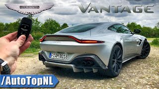 ASTON MARTIN VANTAGE Review POV Test Drive on AUTOBAHN amp ROAD by AutoTopNL [upl. by Esikram891]