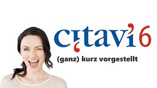 Citavi 6 … ganz kurz vorgestellt [upl. by Allisurd]