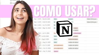 Como usar o NOTION  Começando do ZERO e Construindo sua ORGANIZAÇÃO 💻 [upl. by Aubine]