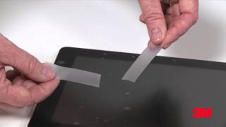 How To Remove Bubbles From Your Screen Protector  3M™ Natural View Screen Protector [upl. by Aihsia]