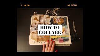 how to collage 🌙 tips  tricks [upl. by Almena550]