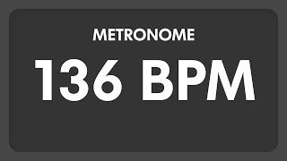 136 BPM  Metronome [upl. by Wynny]