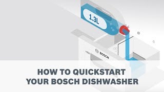 How to quickstart your Bosch Dishwasher [upl. by Akins]