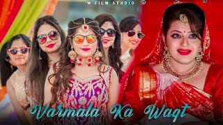 Varmala ka waqt  Jaymala Song  W Film Studio [upl. by Nerat]