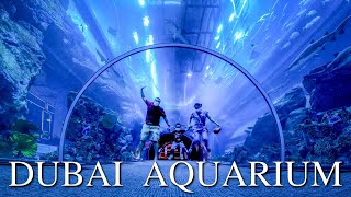 Exploring DUBAI AQUARIUM amp UNDERWATER ZOO [upl. by Asina]