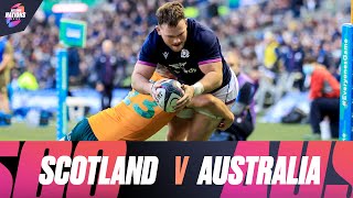 Scotland v Australia  Extended Match Highlights  Autumn Nations Series [upl. by Alissa]