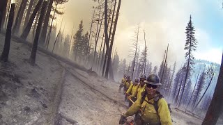 The Elite Apache Hotshot Crew Fighting Wildfires [upl. by Ayama]