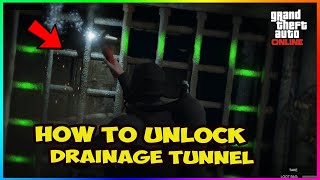 How to Unlock Secret Drainage Tunnel Location  Cayo Perico Heist Stealth Guide  GTA Online [upl. by Pace]