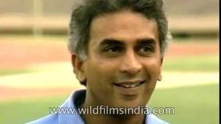 Sunil Gavaskar speaks to MAK Pataudi  two cricketing legends [upl. by Nahgem]