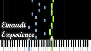 Ludovico Einaudi  Experience Piano Tutorial Synthesia [upl. by Peer]