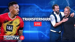 TM LIVE Boateng zum BVB – Bayern Flick oder Salihamidzic – Wer muss gehen  TRANSFERMARKT [upl. by Inittirb]