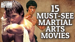 15 Martial Arts Movies You Must Watch In Your Lifetime [upl. by Anaer]