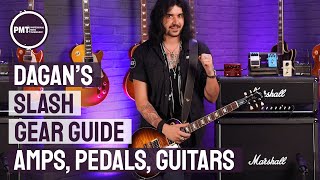 Slash Gear Guide  How To Sound Like Slash amp Guns N Roses Using His Amps Guitars amp Effects [upl. by Syst]