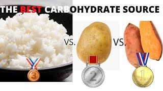 Bodybuilding Nutrition Carb Comparison Potato Vs Sweet Potato Vs Rice [upl. by Jacobba]