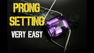 Prong Setting  VERY EASY [upl. by Ellenej]