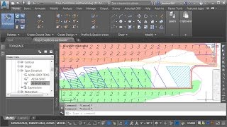 Using Civil 3D to Create a Cut amp Fill Earthwork Exhibit [upl. by Valentijn]