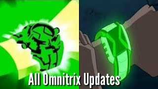 All Omnitrix Updates [upl. by Llertnad923]