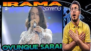 Sanremo 2022  Irama  Ovunque sarai Reaction [upl. by Shanan]