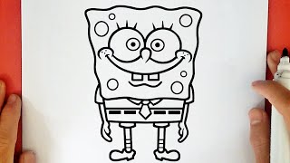 COMO DIBUJAR A BOB ESPONJA [upl. by Wack]