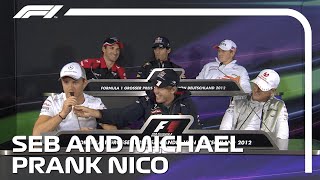 When Michael Schumacher and Sebastian Vettel Pranked Nico Rosberg [upl. by Salas]