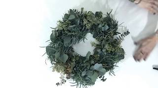 Eucalyptus Wreath Tutorial [upl. by Yentroc]