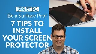 7 Tips for installing a screen protector [upl. by Ailehc]