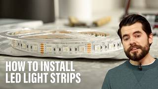 How to Install LED Light Strips [upl. by Birecree523]