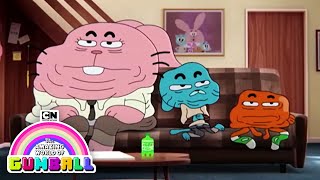 LazyOff  The Amazing World of Gumball  Cartoon Network [upl. by Suirradal670]