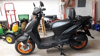 My New Kymco Agility 50 Scooter [upl. by Kimberli103]