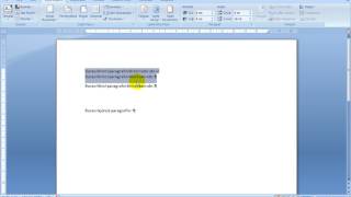 Microsoft Office Word 2007  Ders 3  Paragraf ve Satır Aralığı Mesafeleri [upl. by Karrie]