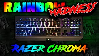 Rainbow Madness Keyboard Lighting Design  Razer Synapse 3 [upl. by Rigby]