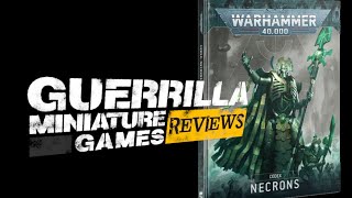 GMG Reviews  CODEX Necrons 2023 by Games Workshop [upl. by Sidwohl]