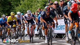 Tour de France 2021 Stage 2 extended highlights  Cycling on NBC Sports [upl. by Ainekahs567]