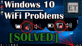 How To Fix WiFi Connection Problems in Windows 10 8 7 Red X on WiFi 8 Fixes [upl. by Lemieux]