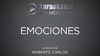 Karaokanta  Roberto Carlos  Emociones [upl. by Tracy]