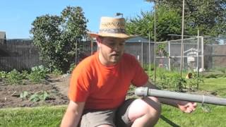 The Ultimate DIY Pole Bean Trellis Part I [upl. by Bellamy]