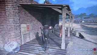 red dead redemption how to rob the bank in macfarlanes ranch [upl. by Gerianne272]