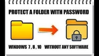 How to Password Protect a Folder in Windows 10 Without Software [upl. by Bueschel]