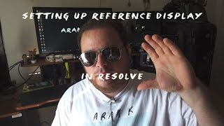 Setting up Reference Display and Calibration in Davinci Resolve [upl. by Odette399]