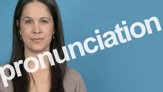 How to Pronounce PRONUNCIATION in American English [upl. by Sanson]