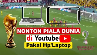 CARA NONTON BOLA DI YOUTUBE  LIVE STREAMING [upl. by Vincenz]