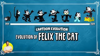 Evolution of FELIX THE CAT  100 Years Explained  CARTOON EVOLUTION [upl. by Fennie748]