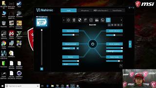 Tutorial of Nahimic 2 on MSI GS63 Gaming notebooks  MSI INDIA [upl. by Arimahs]